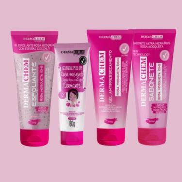 Imagem de Kit Skin Care Vitamina C Acido Salicilico Rosa Mosqueta Dermachem