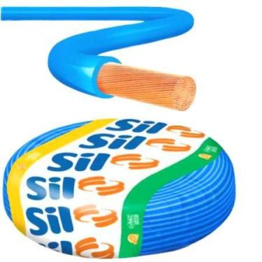 Imagem de Fio Cabo Flexível Sil 4mm 100 Metros Fio Elétrico Anti Chama Diversas 