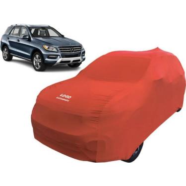 Imagem de Capa Carro Mercedes Ml 350 Suv Anti Risco Anti Poeira - Mz, Vermelha