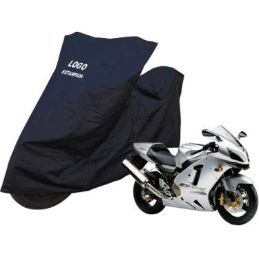 Imagem de Capa Protetora Sol Impermeável Moto Kawasaki ZX 11 ZX 12 - Mz