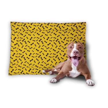 Imagem de Caminha Para Cachorro Pet Pequeno - osso amarelo - Tati Enxovais 