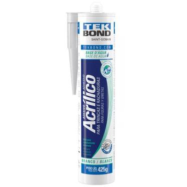 Imagem de Kit Selante para Trinca 420g Branco 6 Unidades - TEK BOND