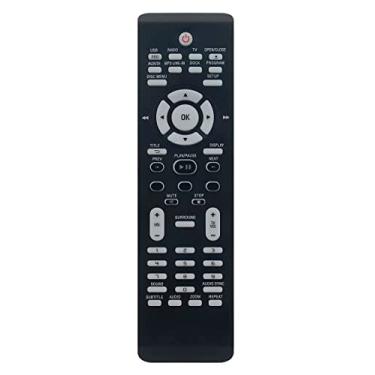 Imagem de Controle remoto compatível com Philips DVD Home Theater HTS3544 HTS3555 HTS3555/37B HTS3151D HTS3151 HTS3151D/37 HTS3555/37 HTS3544/37B HTS3544/37 99651000 01263