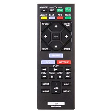 Imagem de Allimity Controle remoto de substituição RMT-B126A RMTB126A compatível com Sony Blu-ray Disc DVD Player BDP-S2200 BDP-BX120 BDP-S7200 BDP-BX520 BDP-S5200 BDP-BX320 BDP-BX620 BDP-S6200 BDP-S1200 0