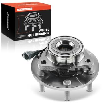 Imagem de Hub e rolamento de roda A-Premium compatíveis com Infiniti QX56 2008-2010 Nissan Armada Titan 2008-2012 V8 5.6L frontal esquerda ou direita
