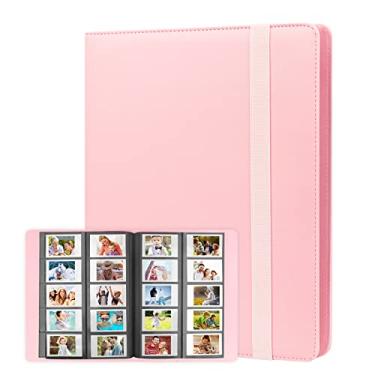 Imagem de Veicevol Álbum de Fotos de 400 Bolsos para Câmera Fujifilm Instax Mini, Câmera Polaroid, Álbum para Câmera Instantânea Fujifilm Instax Mini 12 90 70 9 8+ 8 Liplay, Câmera Instantân (, 400 Bolsos Rosa)