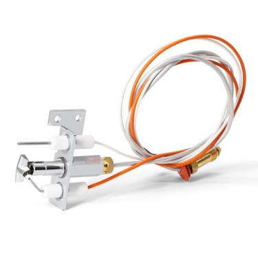 Imagem de Hipoilk Conjunto piloto de gás propano 4021-731 IPI para aquecedor, Heat N Glo, lareiras QuadraFire e conjuntos de troncos de gás, 385-511A, SRV4021-731 Peças de reposição de aquecedor de montagem