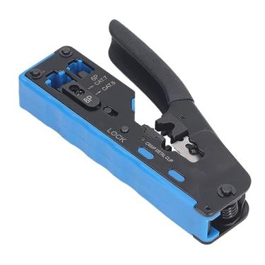 Imagem de Kit de Ferramentas de Crimpagem RJ45 - Crimpador Ethernet Compacto Em um para Conectores RJ 8P/6P Com Funcionalidade Ting & St