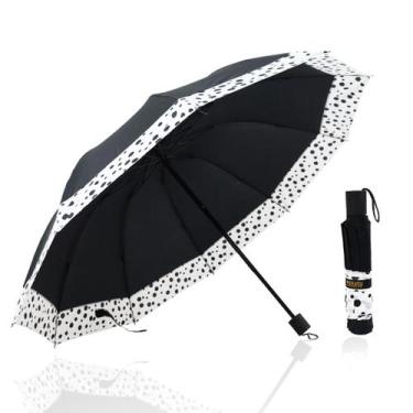 Imagem de Guarda Chuva Grande Reforçado Contra Vento Cabe Na Bolsa  1023D - FP E