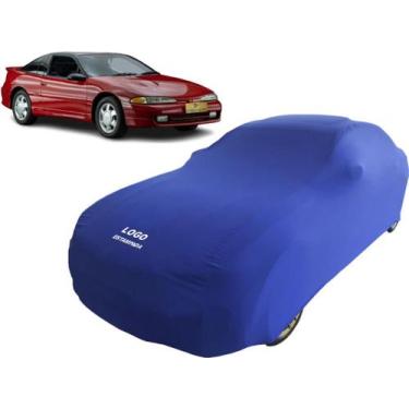 Imagem de Capa Automotiva Carro Antigo Mitsubishi Eclipse GS 1993 - Mz, Azul