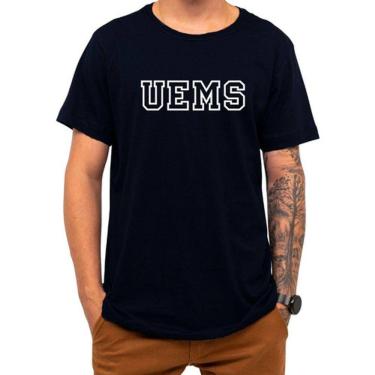 Imagem de Camiseta Faculdade Uems Universidade Estadual Mato Groso Sul