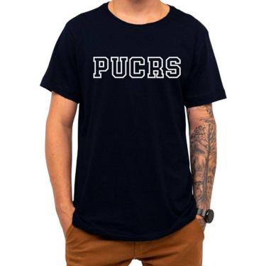 Imagem de Camiseta Faculdade Pucrs Pontifícia Universidade Católica Rs