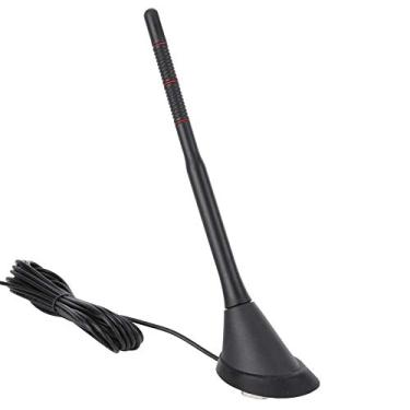 Imagem de Antena DAB FM amplificada ativa para carro GRCFUMO, antena amplificada de rádio para carro, antena amplificada para montagem no teto para veículo, carro, caminhão, SUV, rádio,