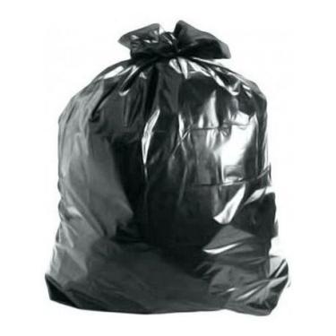 Imagem de 400 Unid Saco De Lixo Plástico Preto 60 Litros - HIGIPACK