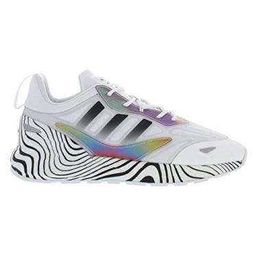 Imagem de adidas Tênis masculino Originals Zx 1k Boost, Branco/multicolorido, 11