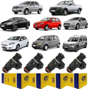 Imagem de 4 Bicos Injetores Bravo Doblo Linea Palio Punto Siena Ipe019