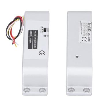 Imagem de Bloqueio de Parafuso Elétrico Bloqueio, DC 12V 24V Falha Cofres NC Modo Lock de Porta Eletrônica para Acesso Ao de Segurança de Controle Com Atraso de Tempo, Trava de Mortise