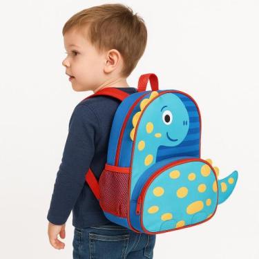 Imagem de Mochila De Dinossauro Infantil Creche Passeio Bolsa Escolar - Clio Pet