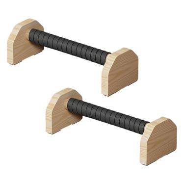 Imagem de Deevoka 2pcs push up bar push up lida com barras de mão anti deslize paralettes bar para homens ginástica do exercício de fitness women, 30cm