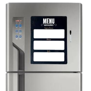 Imagem de Quadro Imantado Para Geladeira Cardápio