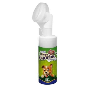 Imagem de Limpa Carinha 150ml com Escovinha Higiene Facial para Pets
