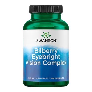 Imagem de Complexo Bilberry Eyebright Swanson 100 Caps Importado