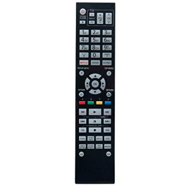 Imagem de Controle remoto de substituição N2QAYA000130 aplicável para Panasonic DMP-BDT700 DMP-UB900 DMP-UB900GN Blu-ray Disc DVD Player