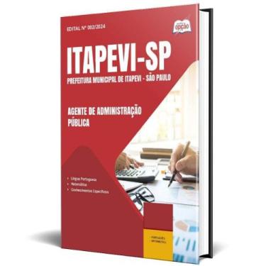 Imagem de Apostila Prefeitura Itapevi Sp 2025 Agente Administração - Apostilas O