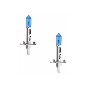 Imagem de Par De Lampada Halogena Super Branca Code-tech One 12v H1