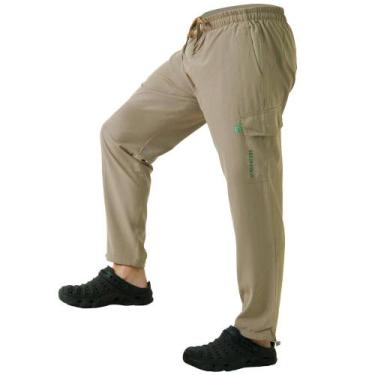 Imagem de Calça de Proteção Solar UV Flex - Mar Negro, GG, Caqui