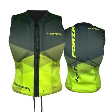 Imagem de Colete Flutuador Neoprene kitesurf - Vopen, Verde, P