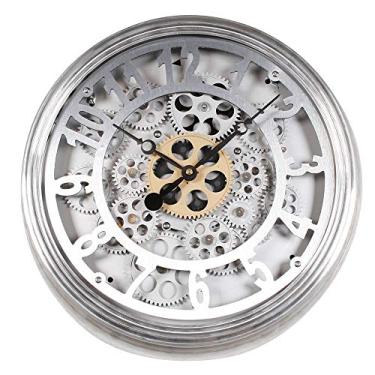 Imagem de Relógio ENGRENAGEM parede metal diâm 38 cm Ilunato FP0003