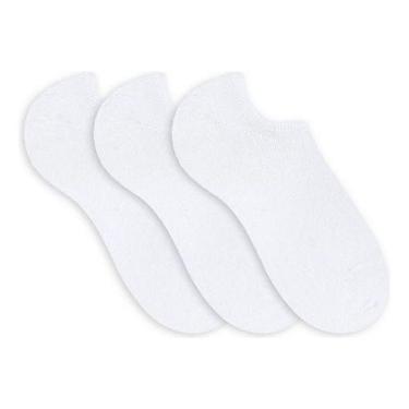 Imagem de Kit 3 Pares De Meias Cano Invisível Soquete Algodão Unissex - duck, Br