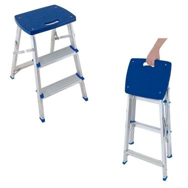 Imagem de Escada Banqueta Alumínio Mor