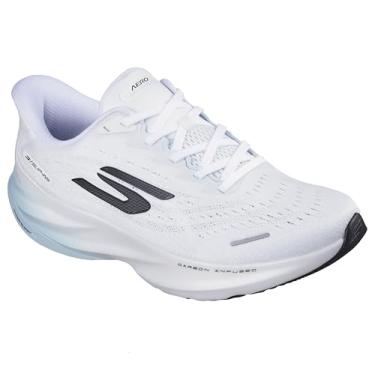 Imagem de Skechers Tênis masculino Aero Spark Hands Free Slip-Ins, branco/azul claro, 48