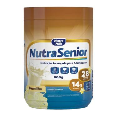 Imagem de Nutra Senior 50+ 800g Suplemento Aliementar com 28 Vitaminas e Minerais-Unissex