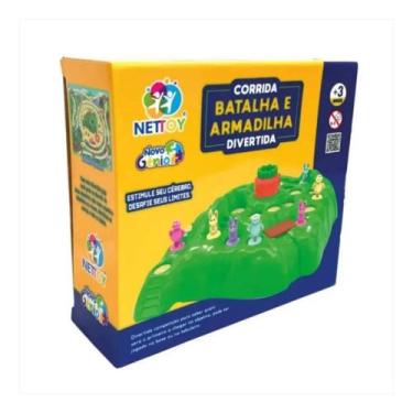 Imagem de Brinquedo Infantil Jogo Batalha e Armadilha Divertida Nettoy - 40022