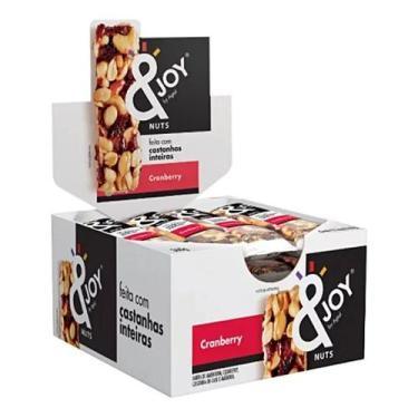 Imagem de 12 Barra Mixed Nuts Nozes E Canela Enjoy 30g - &Joy