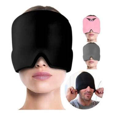 Imagem de Touca Dor de Cabeça Chapéu De Alívio Da Enxaqueca Máscara De Terapia F
