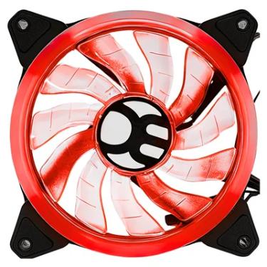 Imagem de Ventoinha Bluecase 120mm, LED Vermelho