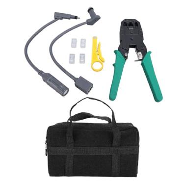 Imagem de Plugue spx para o kit de aptador RJ45 Impertérico conector de cabo Ethernet Definir extensão masculina para fêmea para o roteador de antena de prato Gen 2 Inclui 2 aptadores 4