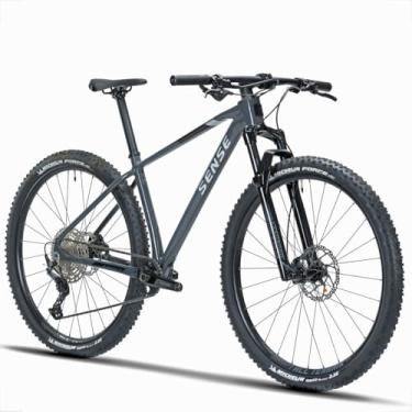 Imagem de Bicicleta Aro 29 Sense Impact Comp 2025 Transmissão Deore 12V Rock Shox (Cinza, 15)