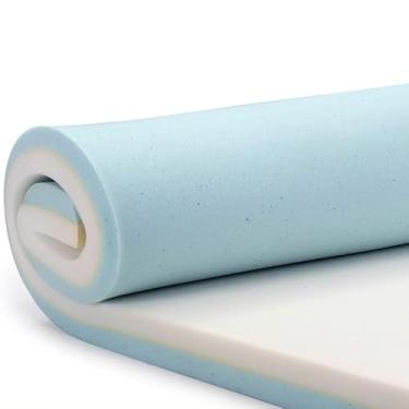 Imagem de Pillow Top Visco Nasa Gel + Látex Hr Foam (Solteiro 0,78 X 1,88 X 0,08 m)