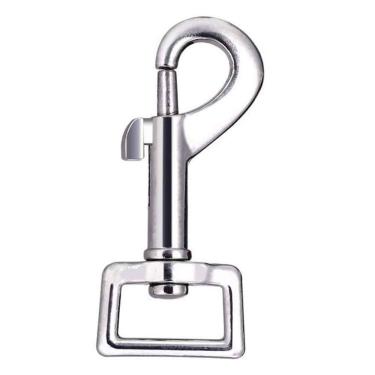 Imagem de Mosquetão Inox Assimétrico Com Destorcedor 81Mm