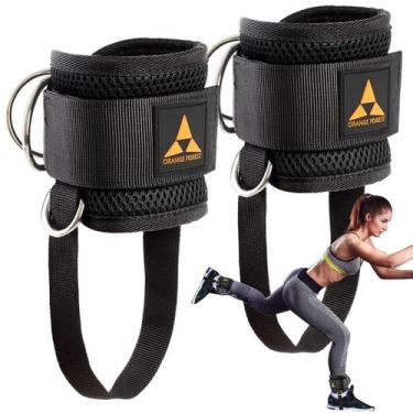 Imagem de Alça de tornozelo ORANGE FOREST ajustável em neoprene roxo (par)