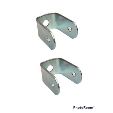 Imagem de 2 Nozinho em U Quadrado p/ Fixar Braço de Toldo Retrátil. - ACESMAQ