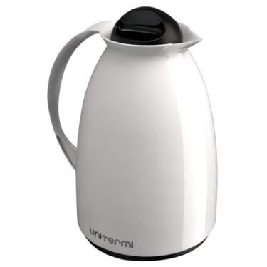 Imagem de Garrafa Térmica 650ml Florença Unitermi Café Leite Chá Água Tereré Chimarrão (BRANCO)