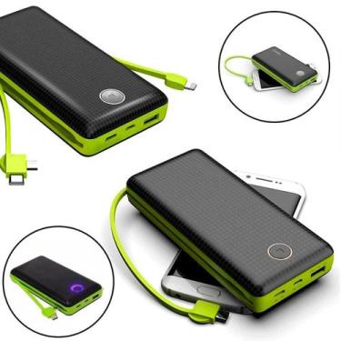 Imagem de Carregador Power Bank 20000Mah Bateria Duradoura E Universal - Higa