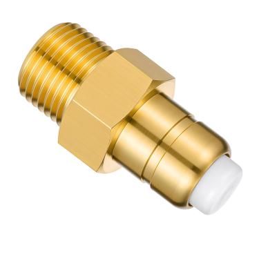 Imagem de Válvula de liberação térmica de latão para bomba de lavadora de pressão, válvula de alívio térmico NPT de 1/10.2 cm adequada para Homelite, Ryobi, DeWalt, substitui 678169004, 678169002, 678169001