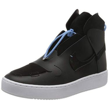 Imagem de Nike Tênis de basquete feminino, Preto, preto, azul-claro, 6.5 us